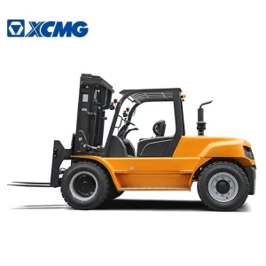 XCMG Official 10 Ton Lift Forklift Diesel Forklift Fd100t with Side Shifter China Forklift Truck Forklift Machine Price