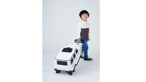Carry-on and Ride-on Travel Suitcase for Kids Mercedes-Benz