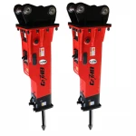 Jack rock hydraulic  breaker hammer chisel for excavator