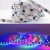 Import 6mm board width magic color running water light with 5050rgb external IC16703 2811 narrow and wide silicone tube led light strip from China