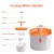 Import factory pet water fountain 1.6L  orange  green  blue color from China