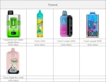 EU Warehouse Fumot 12000 15000 20000 40000 50000 Puffs Wholesale E Cigarette 12K 15K 20K 40K 50K Disposable Vape