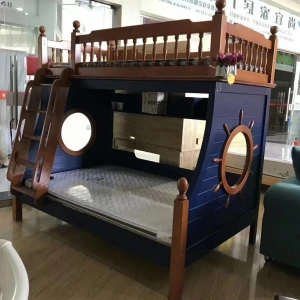 Wooden Double Story Bed