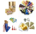 Ice Cream Cone Aluminum Foil Paper Roll for Food Wrapping