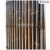 Import Bamboo Fencing, Bamboo Panels, Bamboo Screen A sturdy black bamboo garden fence and patio balcony into a cozy and exotic paradis from Indonesia