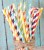 Import Paper Straws for Party Birthday Wedding Holiday Party Supplies Film Wrapped Drinking Paper Straw from China