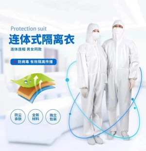Surgical Protective Suit in stock Export License, Test Report, ready in stock Protective Clothing