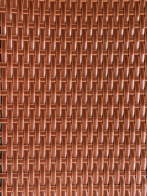 Customized flame retardant woven plastic rattan decorative ceiling, fence wall decorative fence strips