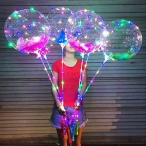 Light Film Lighting 2M LED Inflatable Helium Air Balloons