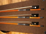 Violin Bow with Tisumu Brass Accessories