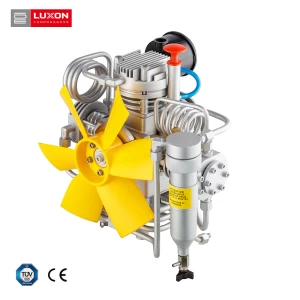 LUXON-C block series portable high pressure breathing air compressor pump head
