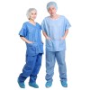 SMS Patient gown for hospital uniform Scrub gown