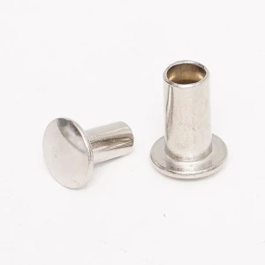 304 stainless steel flat round head hollow rivet