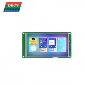 DWIN 5 inch touch display, 1280*720 HMI panel, UART LCD Module