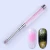 Import 1 Pc Gradient Pencil Nail Art Brush Drawing Rhinestones Acrylic Pink Handle Painting Pen Nail UV Gel Tips DIY Nail Art Tool from China