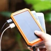 100000mah portable solar charger mobile phone power bank with compass for house