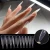 Import 100pc/box Clear Dual Forms Tips Nail System Full Cover Quick Building Gel Mold from China