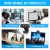 Import 1080P Webcam with Microphone USB 2.0 PC Laptop Desktop Web Camera for Video Calling Studying Online Class Conference Recording from China