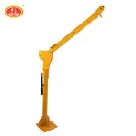 12v 24v 500kg 1000kg 1000lbs electric mini pickup hydraulic lifting jib truck crane
