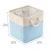Import 13 inches Collapsible Storage cube Bins Basket Foldable Fabric Storage Box with Handles for Toys from China