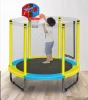 1.4m new design with basketball children bungee mini trampoline
