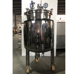 150L - 1000L Liquid Stirring Technical Chemistry Reactions Tanks Stainless Steel Large Stir Tank Extraction Jacketed Reactor