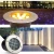 Import 15w IP68 outdoor waterproof burried lamp RGB garden lights Amazon round recessed lawn light high quality underground light from China