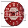 16" Promotional Retro cafe metal Wall quartz analog Clock