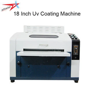 18 Inch Automatic Film Uv Coating Machine