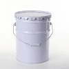18 liter cheap round white metal paint/chemical bucket/pail/drum