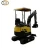 Import 1800kg mini excavator with attachments Mini trench digger from China