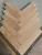 Import 18x70x350 mm CD grade rustic invisible oil oak real wood herringbone flooring from China