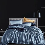 19MM/22MM/25MM 100% Mulberry Silk flat sheet, duvet cover, pillowcase,bedding set