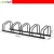 Import 2-5 Bike Storage Rack In Public , Galvanized Bicycle Parking Stand, Bike Stand Fahrradstander cykelprodukter ,Manufacturer Price from China