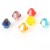 2 bag/Lot Mix Crystal AB Colors Shinning Multicolor 4mm Austria faceted Crystal Glass Beads Loose Spacer Round Beads for Jewelry
