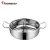 Import 2 Compartments Flavor Divided Induction Gas Cooker Cookware Hot Pot Casserole Stainless Steel from China