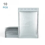 #2 Cool Shield Bubble Mailers 8.5x12 Peel and Seal Metallic Thermal Padded Envelopes Cushion Food Mailer Ready To Ship To USA
