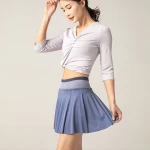 2 in 1 Sport Pencil Skirt Womens Tennis Golf Skirt With Pocket Liner Sport Skirt