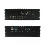 2 rj45 ethernet 4 sfp ports network barebone firewall industrial pc 24v 48v poe switch