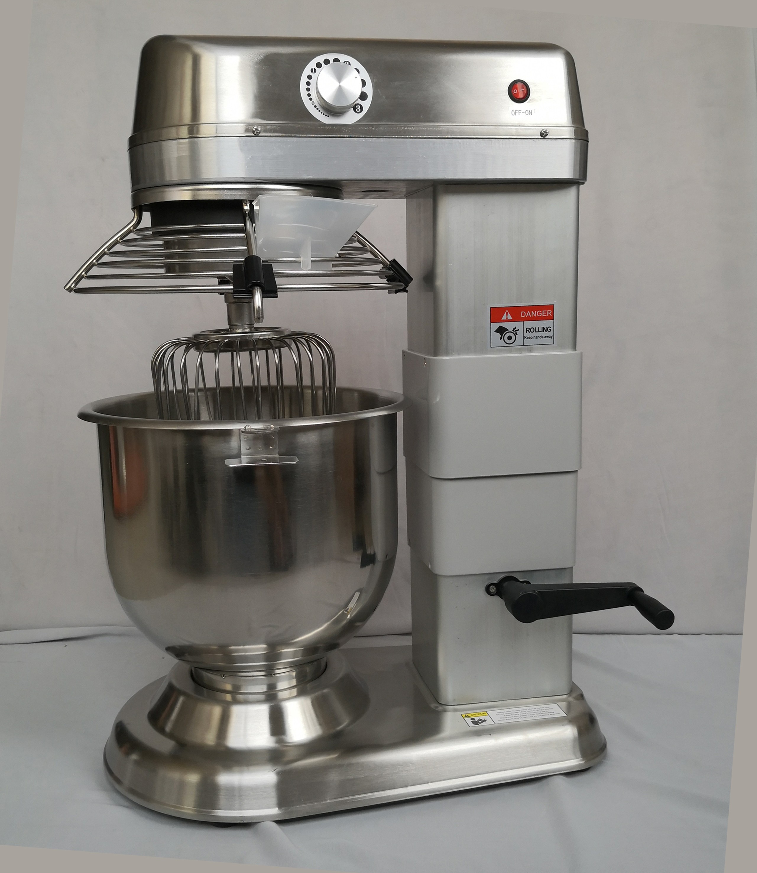 20 Liters Commercial Kitchen Electric Stand Food Mixer