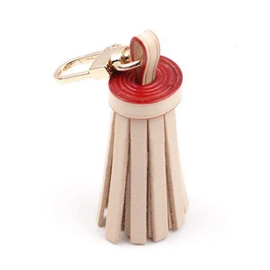 (20 pcs/lot) Tassel Vintage Leather Tassels Fringe for Purl Macrame DIY Jewelry Keychain Cellphone Straps Pendant