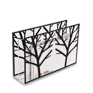 2015 new products creative acrylic office file rack