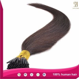 2015 top sale prebonded hair extension, cheap remy i tip hair extensions in stock