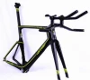 2016 LightCarbon aerodynamic design full carbon time trial and triathlon bicycle frame LCTT001