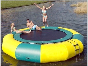 2016 orbit water trampoline in water play equipment,inflatable water trampoline clearance