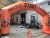 Import 2017 China outdoor running race free standing inflatable gantry with finish line, inflatable arch with Start line from China