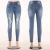 Import 2017 fashion street Ripped jeans women,women&#039;s high waisted lady jeans denim skinny stretch d jeans from China