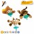 2018 baby funny plush animal toys with pacifier baby toy