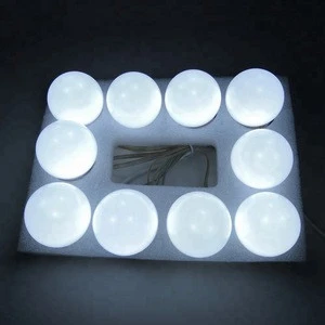 2018 hot sale 50mm LED Lights for vanity mirror white Warm white Make-up Mirror Lamp