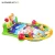 Import 2018 square new born baby play mat with doll animal style hot sale baby play gym from China